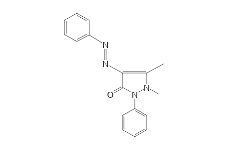 2,3-dimethyl-1-phenyl-4-(phenylazo)-3-pyrazolin-5-one