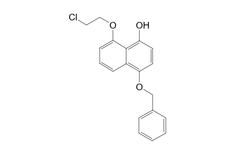 4-Benzoxy-8-(2-chloroethoxy)-1-naphthol