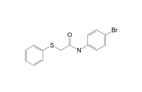 Acetamide, N-(4-bromophenyl)-2-phenylthio-