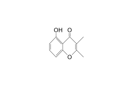 2,3-Dimethyl-5-hydroxychromone; 4H-1-benzopyran-4-one, 5-hydroxy-2,3-dimethyl-; chromone, 5-hydroxy-2,3-dimethyl-