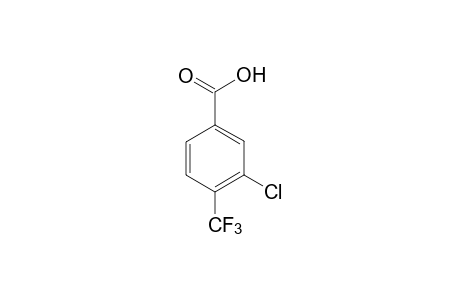 3-Chloro-4-(trifluoromethyl)benzoic acid