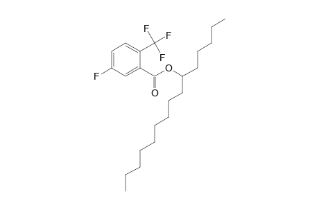 5-Fluoro-2-trifluoromethylbenzoic acid, 6-pentadecyl ester