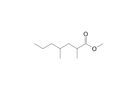 2,4-Dimethyl-heptanoic acid, methyl ester