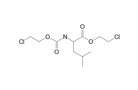 L-Leucine, N-(2-chloroethoxycarbonyl)-, 2-chloroethyl ester