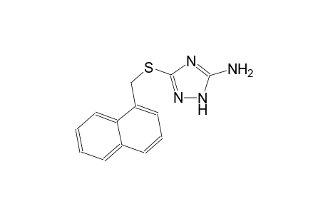 3-[(1-naphthylmethyl)sulfanyl]-1H-1,2,4-triazol-5-amine
