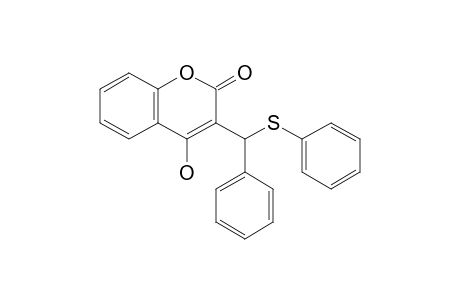 (Phenyl)[4-hydroxy-3-coumarinyl]-(phenylmercapto)methane