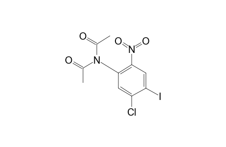 5-Chloro-4-iodo-2-nitroaniline, N,N-bis-acetyl