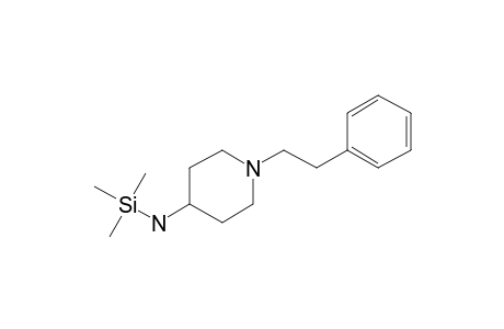 1-(2-Phenylethyl)-4-piperidinamine, N-trimethylsilyl-