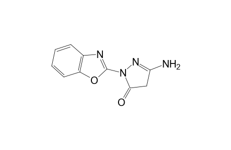 5-Amino-2-(1,3-benzoxazol-2-yl)-2,4-dihydro-3H-pyrazol-3-one