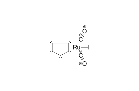 Ruthenium iodide, dicarbonyl-(.eta.-5-cyclopentadienyl)-