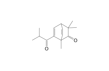 2-(2-Methyl-propanoyl)-1,8,8-trimethyl-bicyclo(2.2.2)octa-2,5-dien-7-one