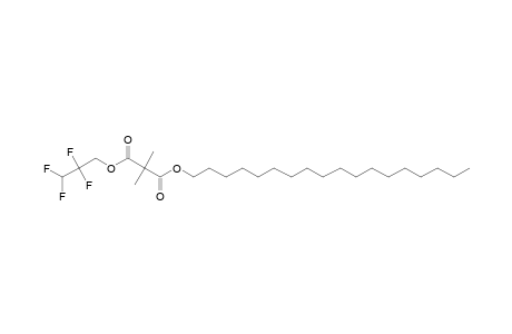 Dimethylmalonic acid, octadecyl 2,2,3,3-tetrafluoropropyl ester