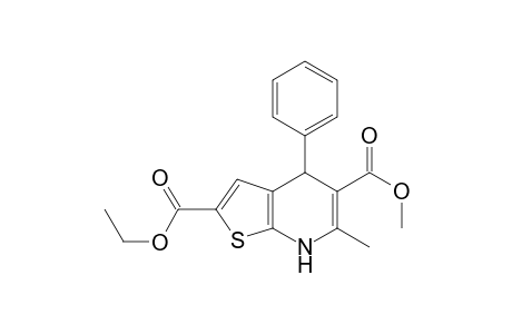 2-ETHOXYCARBONYL-5-METHOXYCARBONYL-6-METHYL-4-PHENYL-4,7-DIHYDRO-THIENO-[2,3-B]-PYRIDINE