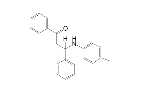 1,3-Diphenyl-3-(4-toluidino)-1-propanone