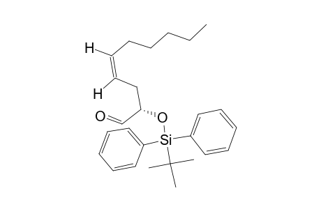 (2S)-(TERT.-BUTYL-DIPHENYLSILYLOXY)-DEC-4Z-ENAL