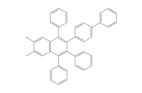 2-(4-biphenylyl)-6,7-dimethyl-1,3,4-triphenylnaphthalene