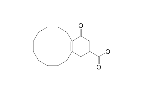 Bicyclo(10.4.0)hexadecan-1(12)-en-13-one 15-carboxylic acid