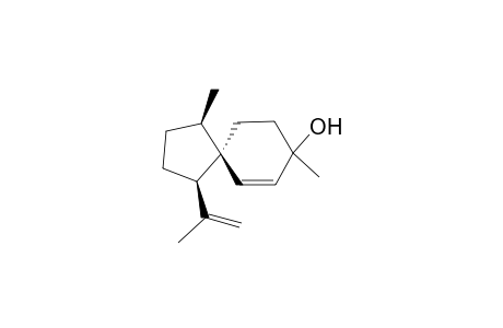 (1R,4R,5S)-1,8-dimethyl-4-prop-1-en-2-ylspiro[4.5]dec-9-en-8-ol