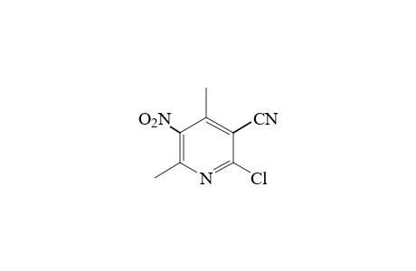 2-Chloro-4,6-dimethyl-5-nitronicotinonitrile