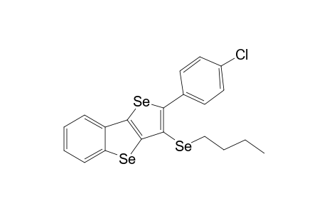 3-(butylselanyl)-2-(4-chlorophenyl)benzo[b]selenopheno[2,3-d]selenophene