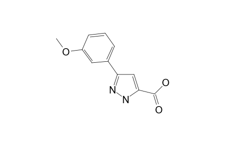 3-(3-methoxyphenyl)-1H-pyrazole-5-carboxylic acid