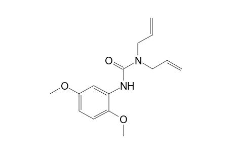 1,1-Diallyl-3-(2,5-dimethoxyphenyl)urea