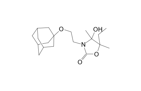 3-[2-(Adamantan-1-yloxy)-ethyl]-5-ethyl-4-hydroxy-4,5-dimethyl-oxazolidin-2-one