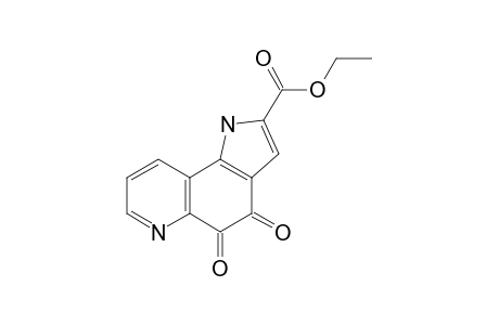 4,5-diketo-1H-pyrrolo[2,3-f]quinoline-2-carboxylic acid ethyl ester