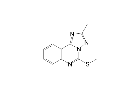 2-Methyl-5-(methylsulfanyl)[1,2,4]triazolo[1,5-c]quinazoline