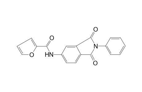 N-(1,3-Dioxo-2-phenyl-2,3-dihydro-1H-isoindol-5-yl)-2-furamide