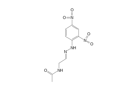 N-(formylmethyl)acetamide, (2,4-dinitrophenyl)hydrazone
