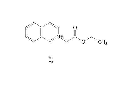 2-(carboxymethyl)isoquinolinium bromide, ethyl ester