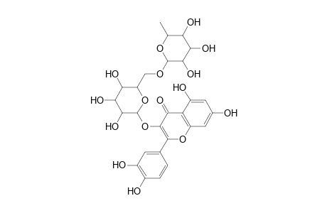 QUERCETIN-3-GALACTOPYRANOSYL-(6'->1'')-RHAMNOPYRANOSIDE
