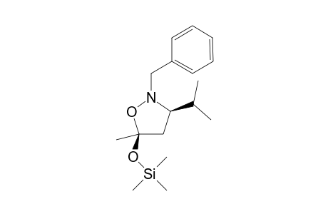 CIS-2-BENZYL-3-ISOPROPYL-5-METHYL-5-(TRIMETHYLSILOXY)-ISOXAZOLIDINE
