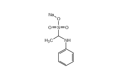 1-anilinoethanesulfonic acid, sodium salt