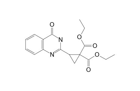 2-(4-Oxo-3,4-dihydroquinazolin-2-yl)cyclopropane-1,1,dicaroxylic acid diethyl ester