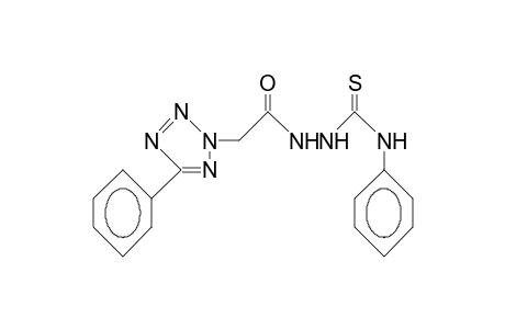 1-(5-PHENYL-TETRAZOL-2-YL-ACETYL)-4-PHENYLTHIO-SEMICARBAZIDE