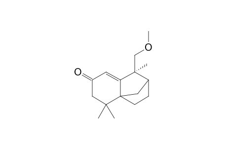 (1S)-1,2,3,4,5,6-Hexahydro-1-(methoxymethyl)-1,5,5-trimethyl-7H-2,4a-methanonaphthalen-7-one