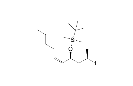tert-Butyl(((2R,4S,Z)-2-iododec-5-en-4-yl)oxy)dimethylsilane