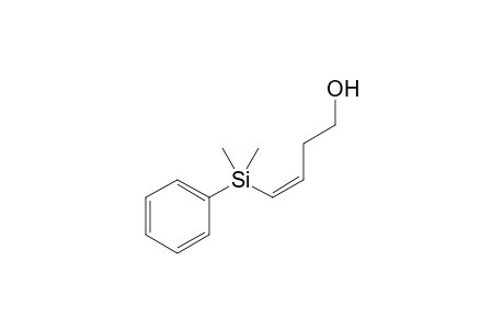 (E)-4-(Dimethylphenylsilyl)but-3-en-1-ol