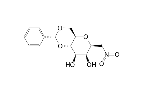 2,6-Anhydro-1-deoxy-1,3-O-benzylidene-1-nitro-D-glycero-D-galacto-heptitol