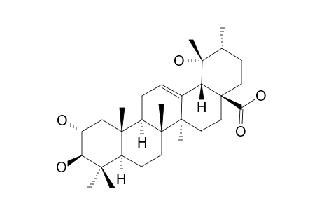 2-ALPHA,3-BETA,19-ALPHA-TRIHYDROXY-URS-12-EN-28-OIC-ACID;TORMENTIC-ACID