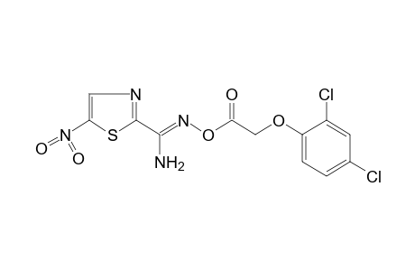 O-[(2,4-dichlorophenoxy)acetyl]-5-nitro-2-thiazolecarboxamidoxime