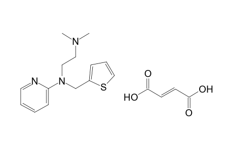 2-{[2-(dimethylamino)ethyl]-2-thenylamino}pyridine, fumarate (1:1)