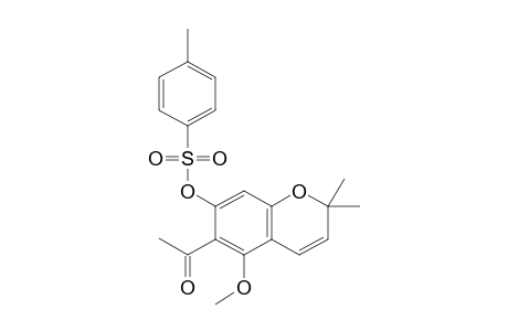6-ACETYL-5-METHOXY-2,2-DIMETHYL-7-TOSYLOXY-2H-CHROMENE