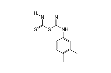 2-(3,4-xylidino)-delta 2-1,3,4-thiadiazoline-5-thione