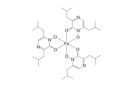 Iron, tris[1-hydroxy-3,6-bis(2-methylpropyl)-2(1H)-pyrazinonato-O,O']-