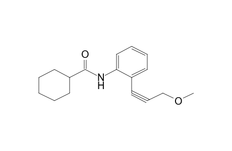 Cyclohexanecarboxamide, N-[2'-(3-methoxy-1-propyn-1-yl)phenyl]-