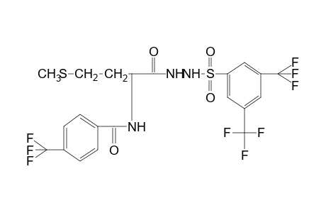 1-[(alpha,alpha,alpha,alpha',alpha',alpha'-hexafluoro-3,5-xylyl)sulfonyl]-2-[N-(alpha,alpha,alpha-trifluoro-p-toluoyl)methionyl]hydrazine