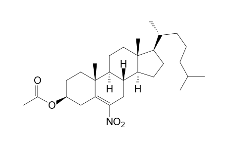 6-Nitrocholest-5-en-3β-ol, acetate